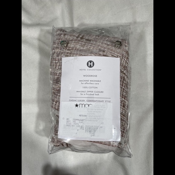 NIB $185‎ Hotel Collection Woodrose (2) Euro Sham - Picture 2 of 12